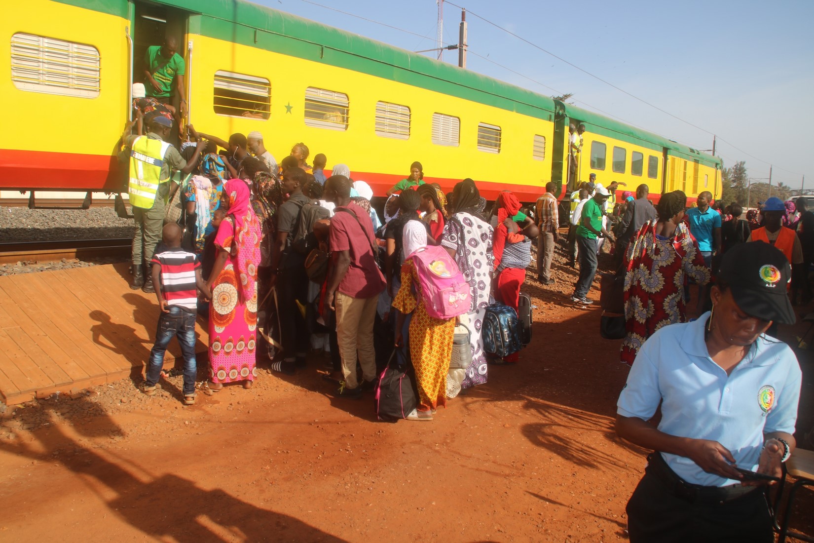AFFLUENCE A LA GARE DE HANN (GAMOU 2019)